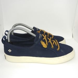 sperry blue canvas